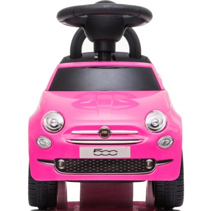 Rutschauto Fiat 500 2xAA rosa