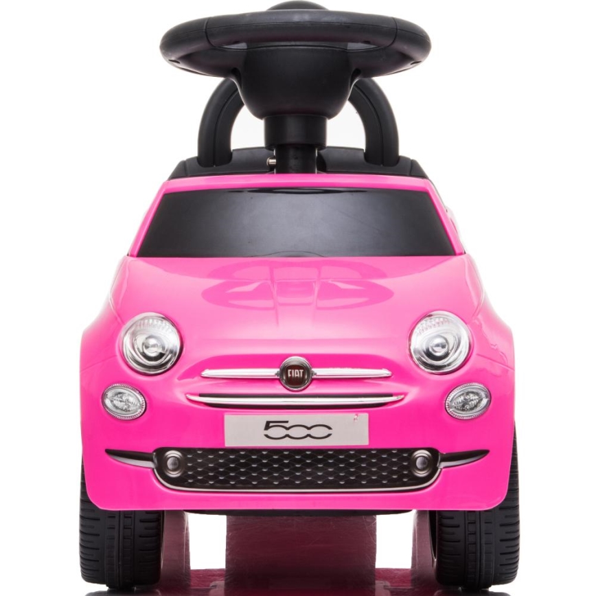 Rutschauto Fiat 500 2xAA rosa