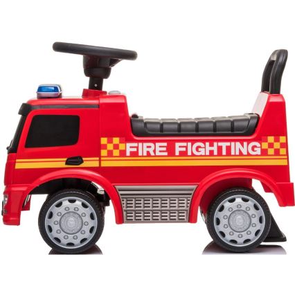 Rutschauto Mercedes Feuerwehrauto rot