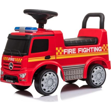 Rutschauto Mercedes Feuerwehrauto rot