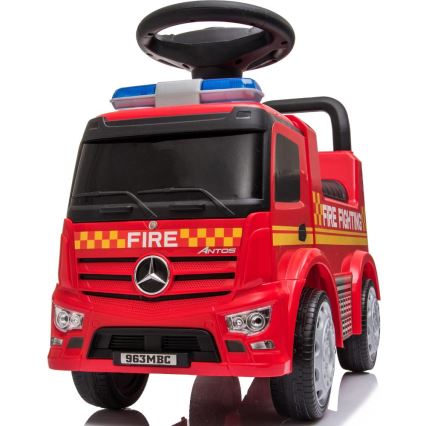 Rutschauto Mercedes Feuerwehrauto rot