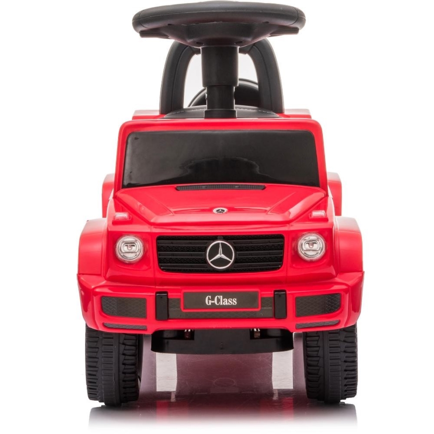 Rutschauto Mercedes G350d 2xAA rot/schwarz