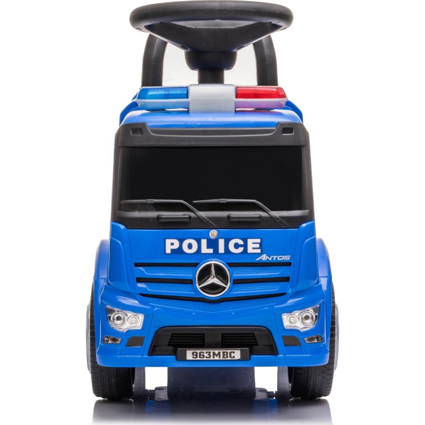 Rutschauto Mercedes Polizeiauto blau