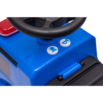 Rutschauto Mercedes Polizeiauto blau