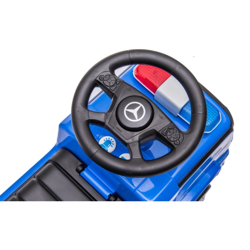 Rutschauto Mercedes Polizeiauto blau
