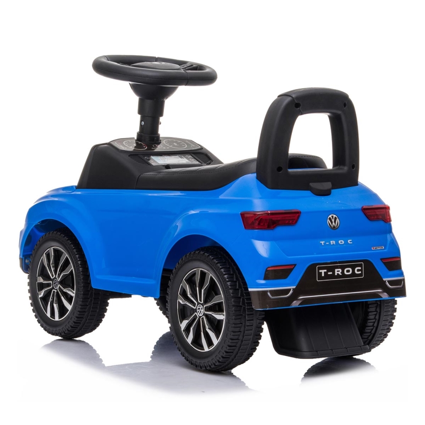 Rutschauto Volkswagen 2xAA blau/schwarz