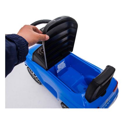 Rutschauto Volkswagen 2xAA blau/schwarz