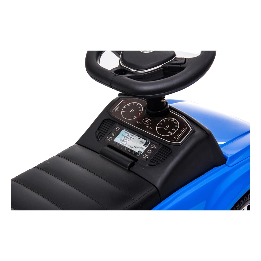 Rutschauto Volkswagen 2xAA blau/schwarz