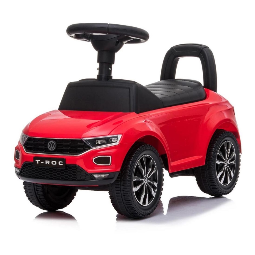 Rutschauto Volkswagen 2xAA rot/schwarz