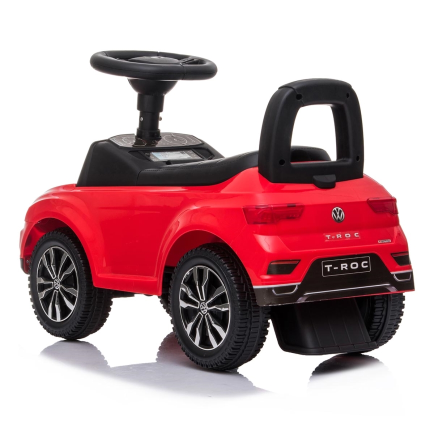 Rutschauto Volkswagen 2xAA rot/schwarz