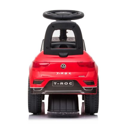 Rutschauto Volkswagen 2xAA rot/schwarz