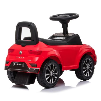 Rutschauto Volkswagen 2xAA rot/schwarz