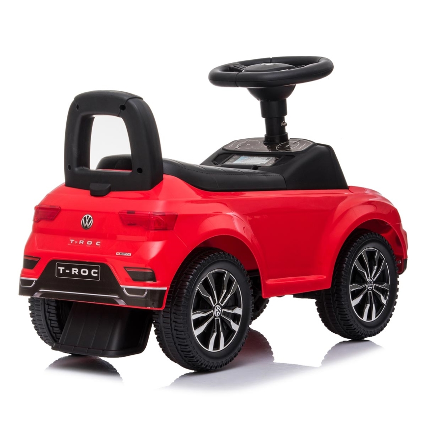 Rutschauto Volkswagen 2xAA rot/schwarz