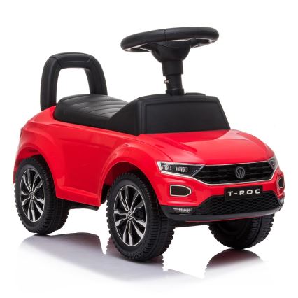 Rutschauto Volkswagen 2xAA rot/schwarz