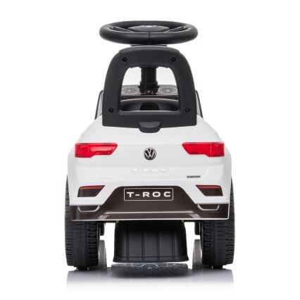 Rutschauto Volkswagen 2xAA weiß/schwarz