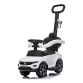 Rutschauto Volkswagen 3in1 2xAA weiß/schwarz