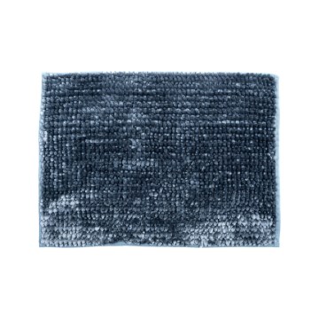 Rutschfeste Badematte CHENILLE 50x80 cm, grau