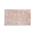 Rutschfeste Chenille-Badematte 50 x 80 cm, beige