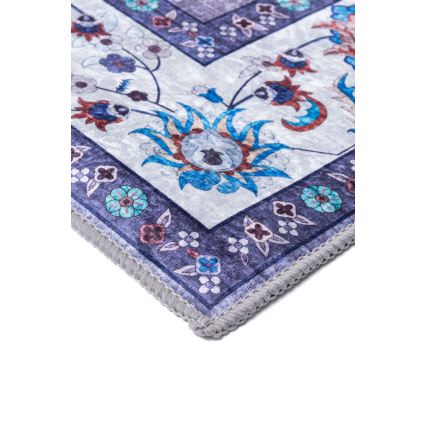 Rutschfester Orientteppich PRINT SHINE 160x230 cm, blau