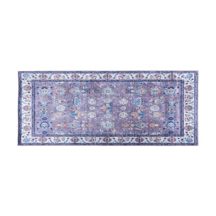 Rutschfester Orientteppich PRINT SHINE 70x140 cm blau