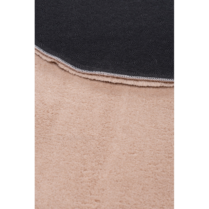 Rutschfester Teppich LOREN 120x170 cm beige