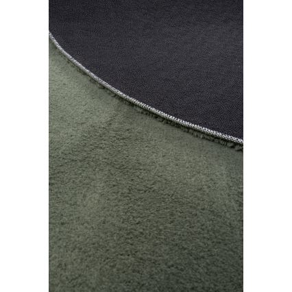 Rutschfester Teppich LOREN 120x170 cm dunkelgrün