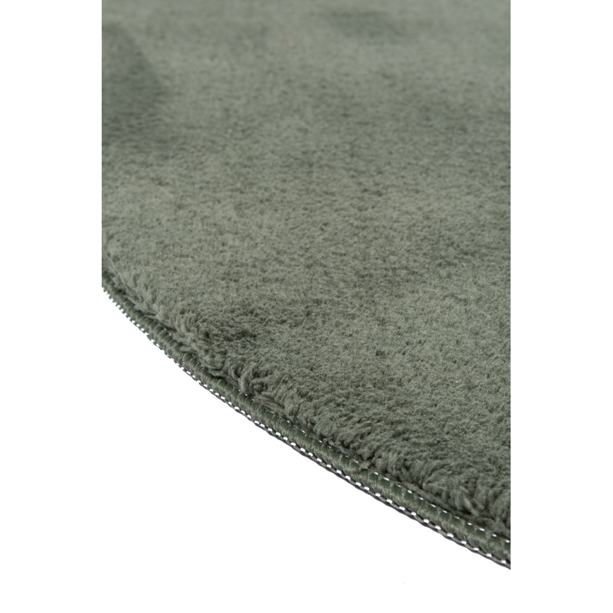 Rutschfester Teppich LOREN 120x170 cm dunkelgrün