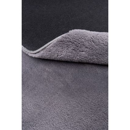 Rutschfester Teppich LOREN 160x230 cm grau