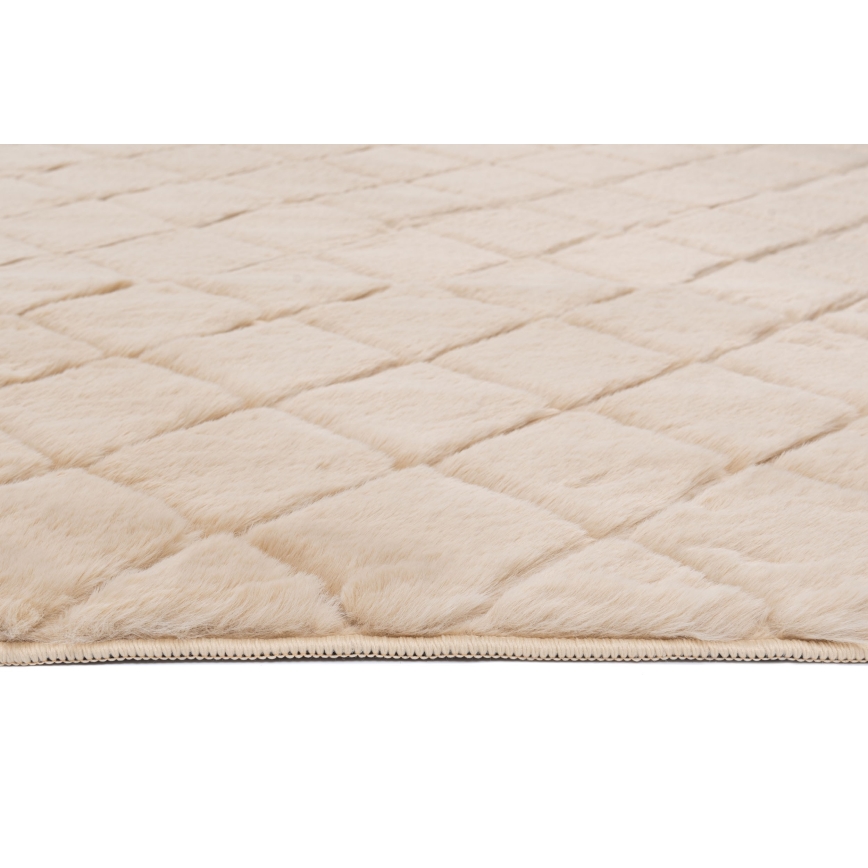 Rutschfester Teppich MODENA NEW 160x220 cm beige