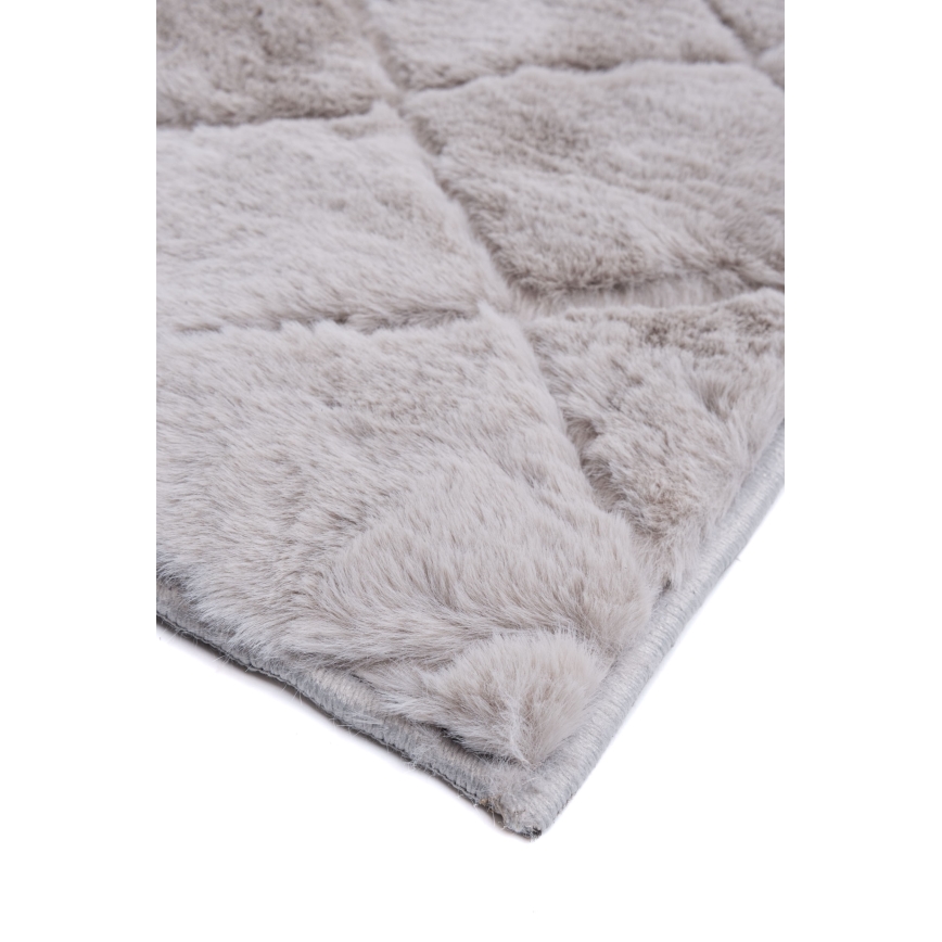 Rutschfester Teppich MODENA NEW 160x220 cm grau