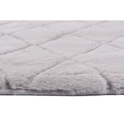 Rutschfester Teppich MODENA NEW 160x220 cm hellgrau