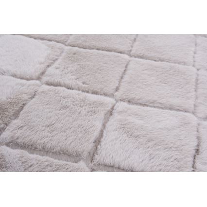Rutschfester Teppich MODENA NEW 160x220 cm hellgrau