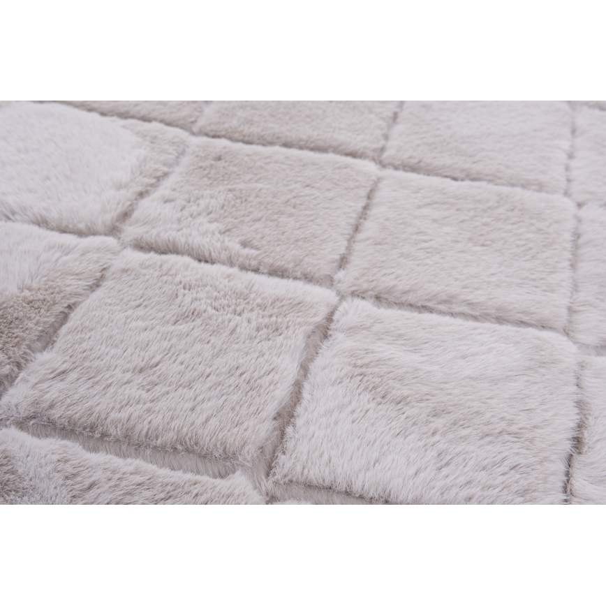 Rutschfester Teppich MODENA NEW 160x220 cm hellgrau