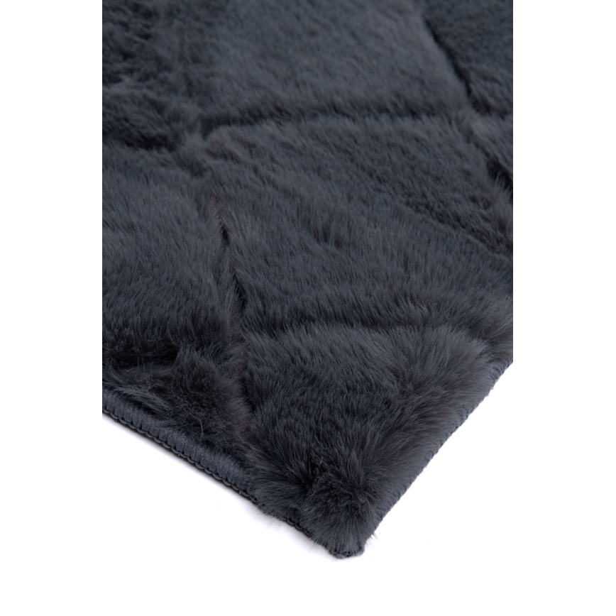 Rutschfester Teppich MODENA NEW 60x100 cm Anthrazit