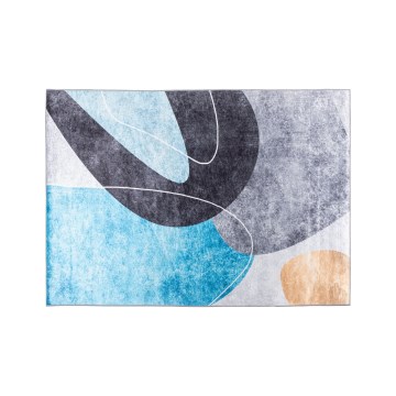 Rutschfester Teppich PRINT SHINE 120x170 cm, mehrfarbig