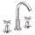 Sapho - 3-Loch-Waschtischarmatur AXIA RETRO 23,8 cm glänzender Chrom