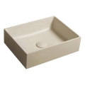 Sapho - Aufsatzwaschbecken FORMIGO 47,5x36,5 cm Beton/Beige