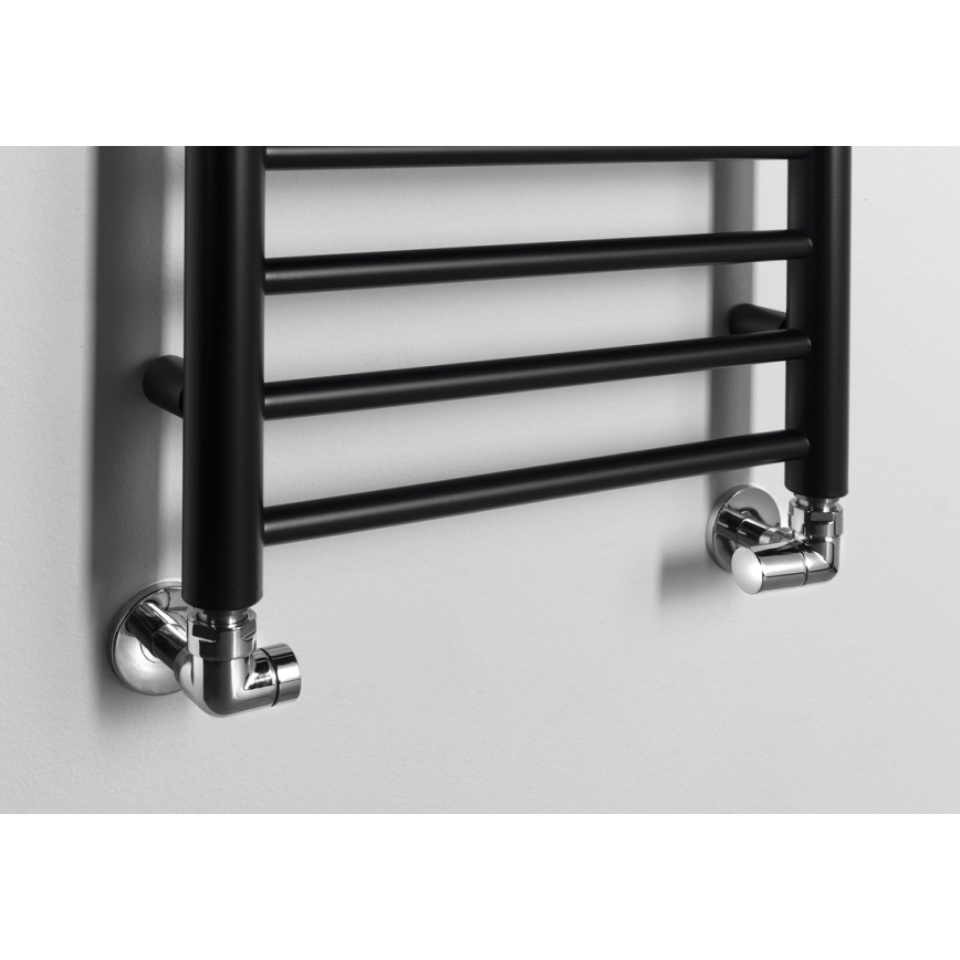 Sapho - Badheizkörper DINA 156x40 cm matt schwarz