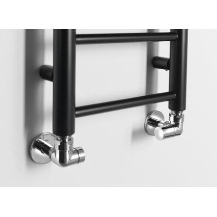 Sapho - Badheizkörper DINA 278W 30x138 cm matt schwarz