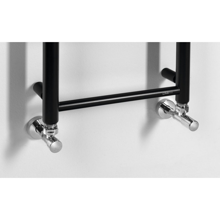 Sapho - Badheizkörper DINA 334W 35x168 cm matt schwarz