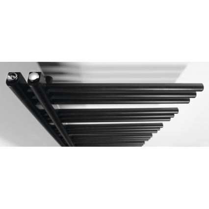 Sapho - Badheizkörper DORLION 400W/230V 50x120 cm matt schwarz