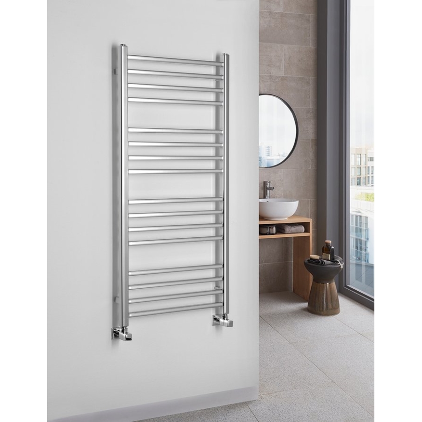 Sapho - Badheizkörper METRO 347W/230V 50x120 cm glänzender Chrom