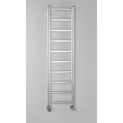 Sapho - Badheizkörper METRO LIGHT, 211 W / 230 V, 30 x 114 cm, glänzender Chrom
