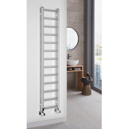 Sapho - Badheizkörper METRO LIGHT 276W/230V 30x150 cm, glänzender Chrom