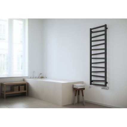 Sapho - Badheizkörper ZIG 110x50 cm Anthrazit