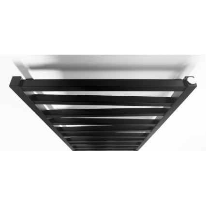 Sapho - Badheizkörper ZIG 133x60 cm schwarz