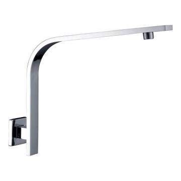 Sapho - Duscharm eckig 33 cm glänzendes Chrom
