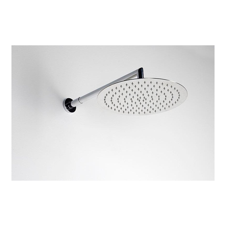 Sapho - Duscharm rund 38 cm glänzendes Chrom