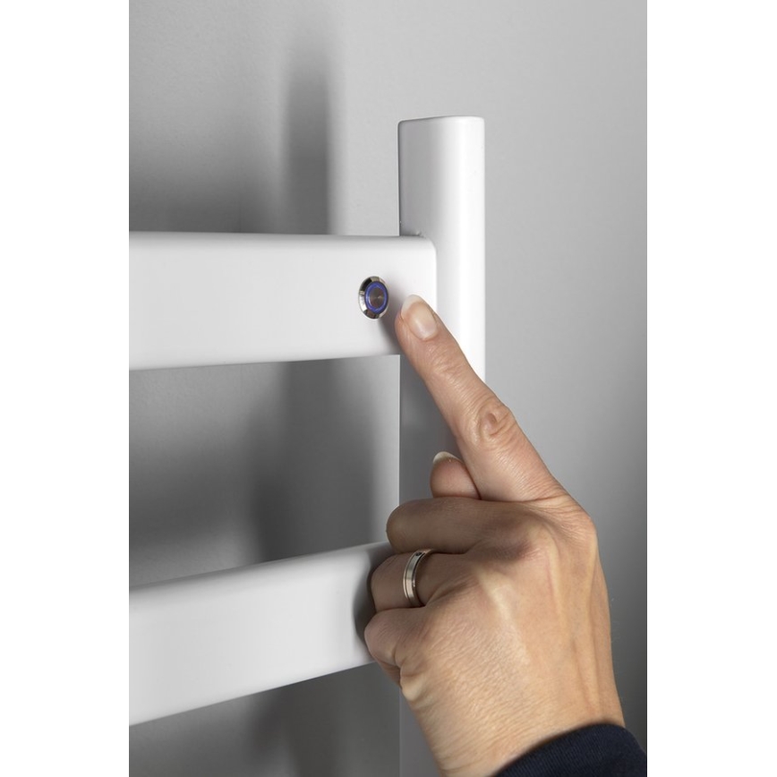 Sapho - Elektrischer Handtuchwärmer ELIAS 105 W 73 x 49 cm mattweiß