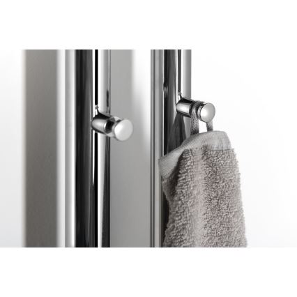 Sapho - Elektrischer Handtuchwärmer PAPINADO 40W 120x11 cm hochglänzender Chrom